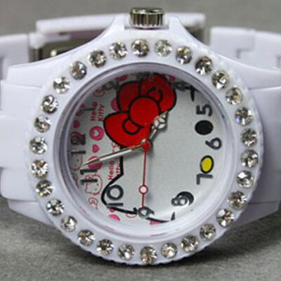 Hello Kitty Ručni časovnik 5706 snowflake