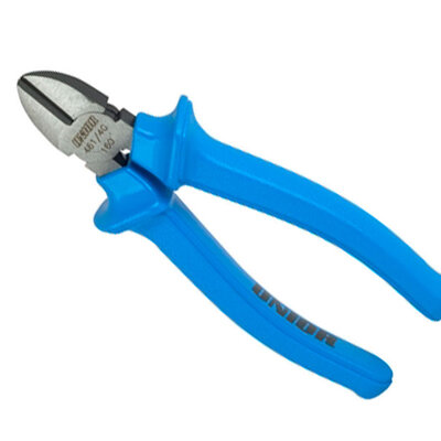 UNIOR Klešta štip bočna plastična ručka, fosfatirana, 160 mm, art. 462