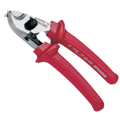 UNIOR Klešta štip bočna za kabal, hromirana, 230/17mm, art. 580VDE 608851