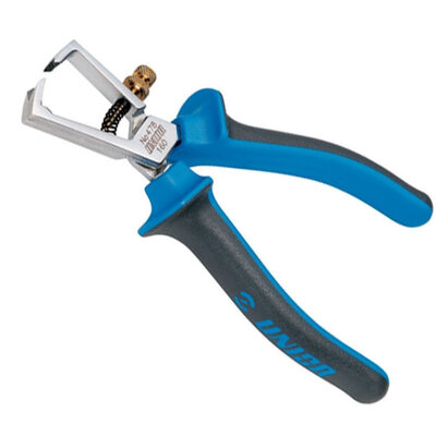 UNIOR Klešta za skidanje izolacije, obična, hromirana, 160/0.6-10 mm, PVC drška art. 478BI 607882