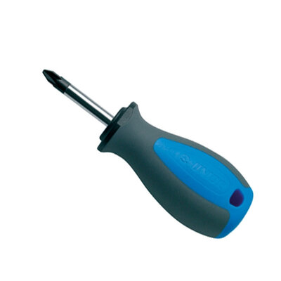 UNIOR odvijač krstasti kratki PZ 2, 87/25 mm, TBI ručka, art. 628 TBI 612838