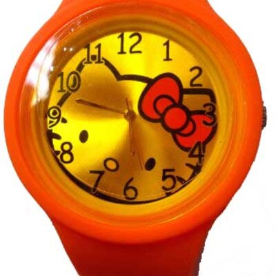 Hello Kitty Ručni časovnik 5708 silicone orange