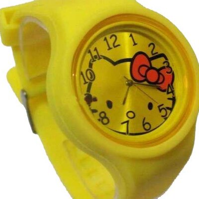 Hello Kitty Ručni časovnik 5708 silicone yellow