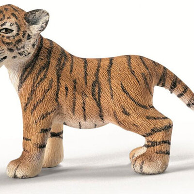 Schleich Divlje životinje - Mladunče Tigra, stoji 14371