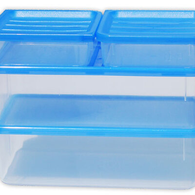 Krokodil set posuda za zamrzivač 4-u-1 11532