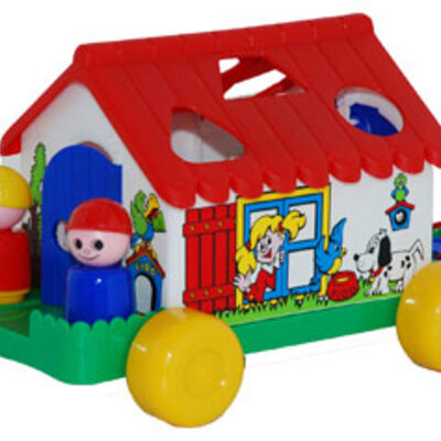 Kućica-umetaljka na točkovima BR6202