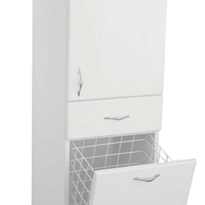 Kupatilski ormarić sa korpom -  Vertikalni 