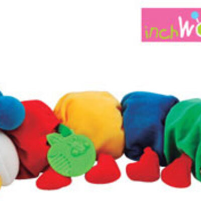 Igračka za bebe - KsKids Zvečka i Glodalica Šareni Crvić KA10494