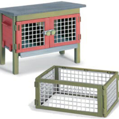 Schleich Domaće životinje - Kavezi za kuniće 42019