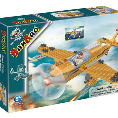 BanBao Kocke Vojni Avion 8244