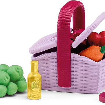 Schleich Horse Club figurice - Korpa za piknik sa konjima 42571