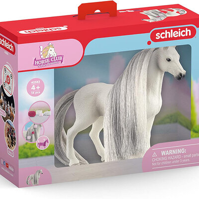 Schleich Horse Club figura - Konji za ulepšavanje - Bela kvarter kobila 42583