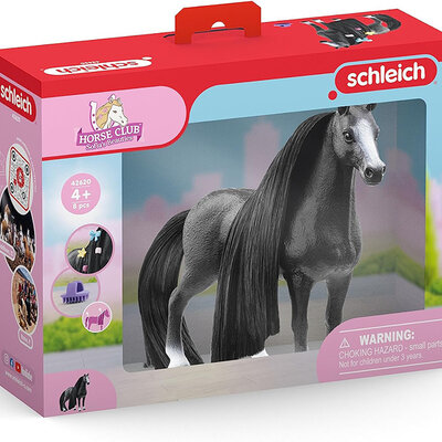 Schleich® Horse Club figura - Konji za ulepšavanje - Crna kvarter kobila 42620