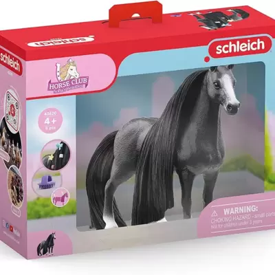 Schleich® Horse Club figura - Konji za ulepšavanje - Crna kvarter kobila 42620