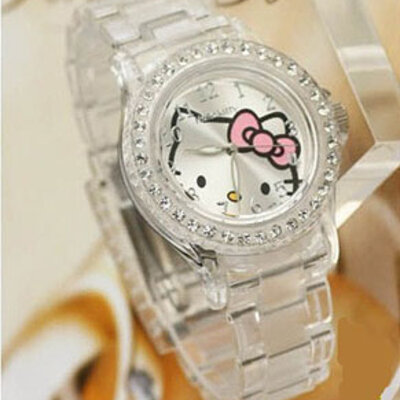 Hello Kitty Ručni časovnik 5706 clear white