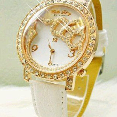 Hello Kitty Ručni časovnik 5705 white/gold