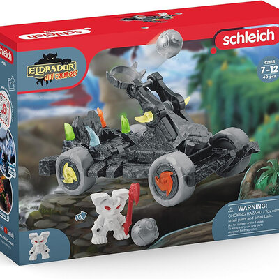 Schleich® Eldrador figurice - Katapult sa mini čudovištem 42618