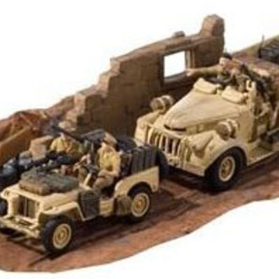 Revell maketa L.R.D.G. 30cwt Chevrolet & Jeep - RV070 03225