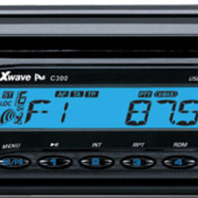 Xwave CD/MP3/USB/SD/MMC/FM auto plejer C300 blue 012914