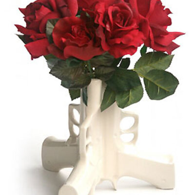 SuckUK Keramička Vaza 3Guns GUN603 