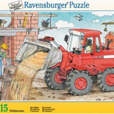 Ravensburger puzzle Dečije puzle - My Excavator 15 delova RA06359