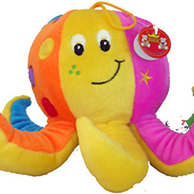 Plišana Zvečka  Oktopod LB050650  