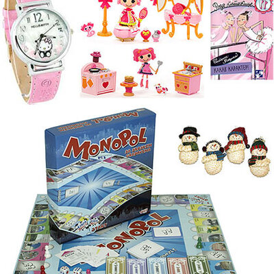 Novogodišnji Poklon Paketić Za Devojčice 7-9 godina 1