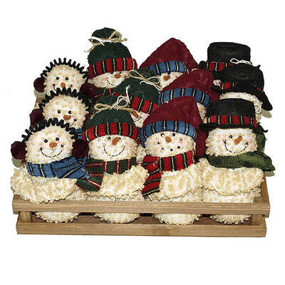 Novogodišnji ukras Sneško 14cm assorted 57-100