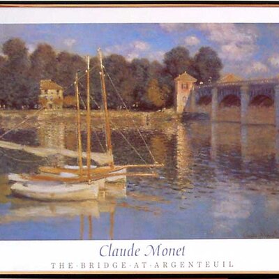 Claude Monet - The Bridge At Argetruil - (40/50 HPLN)