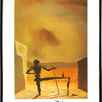 Salvador Dali - Lo Spettro di Vermeer - (40/50 HPLN)