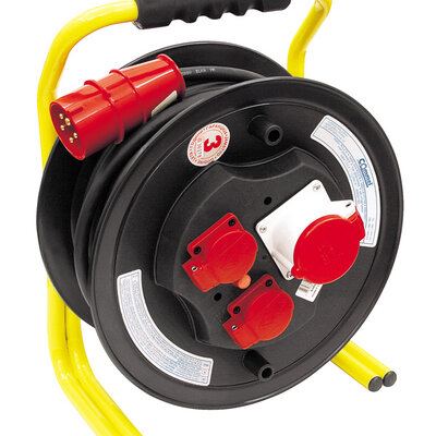 Kablovska motalica, CEE, trofazna, H05RR-F, 25 m