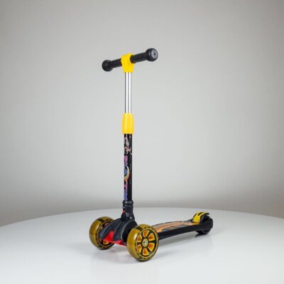 Dečji Trotinet sa Svetlećim Točkovima FOLDING 659 žuti