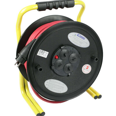 Kablovska motalica, PVC bubanj, monofazna, H05RR-F, 50 m