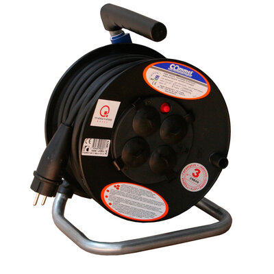 Kablovska motalica, PVC bubanj, H05RR-F, 3G2,5 - 25 m