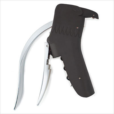 Kikkerland Otvarač za vino Black Hawk CS13-BK 