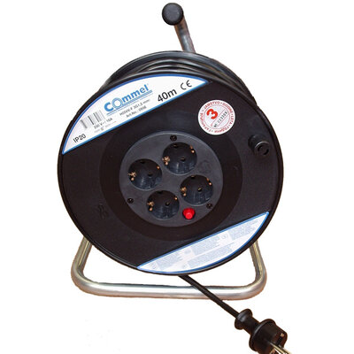 Kablovska motalica, PVC bubanj, H05VV-F, 3G1,5 - 40 m