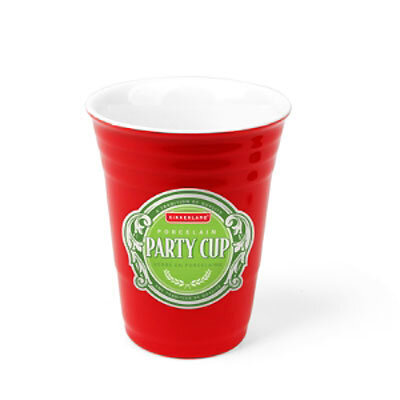 Kikkerland Keramička čaša Party Cup CU37-R 