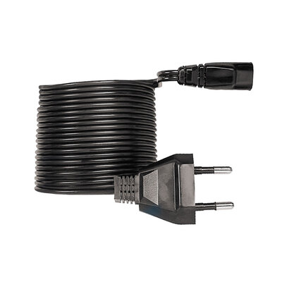 Priključni kabl za aparat za brijanje 0,2 A 250 V ~, 2 m, crni 