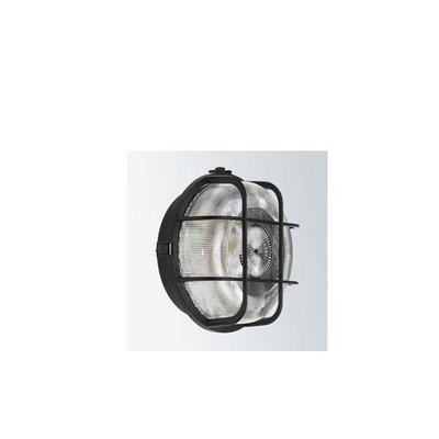 Zidna svetiljka s grlom E27 230 V ~ 100 W, crna 