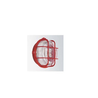 Zidna svetiljka s grlom E27 230 V ~ 100 W, crvena 