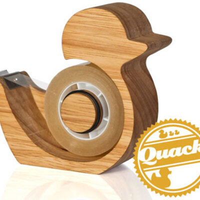 SuckUK Dispenzer za selotejp Kvak! DUCKTAPE1