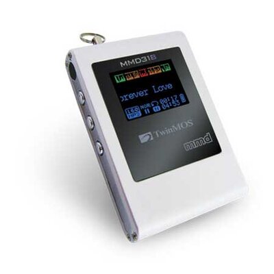 TwinMOS MMD 318 - USB 2.0 - mp3 player - 512 MB
