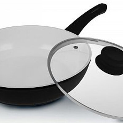 Lamart Keramički Wok Tiganj K2870BW