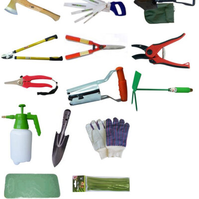 Komplet baštenskog alata za održavanje 14 delova