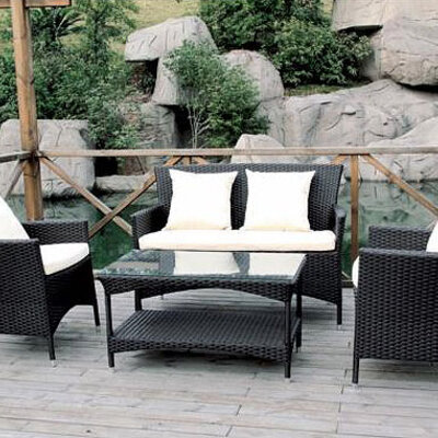 Baštenska Garnitura Od Veštačkog Ratana Bled