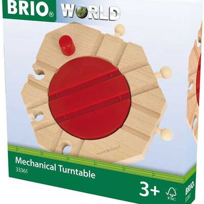 BRIO Igračka Dodatak za prugu - Kružna skretnica za vozove 33361