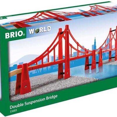 Brio Igračka Dupli viseći most za prugu 33683
