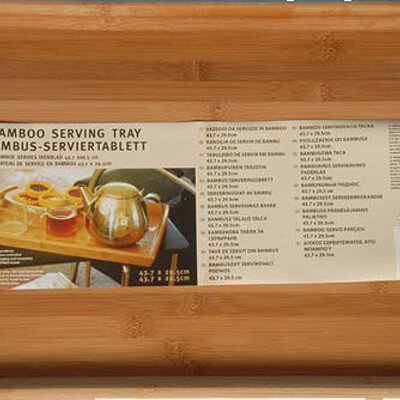 Poslužavnik Od Bambusa