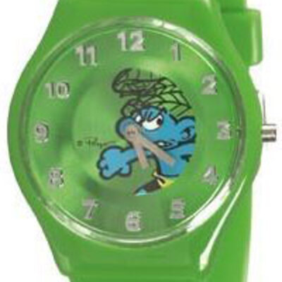 Štrumfovi Ručni sat ColorWatch Green SM-WC5379