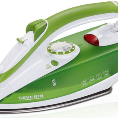 Severin Inox zelena pegla na paru 3242